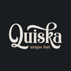 دانلود رایگان فونت انگلیسی Quiska