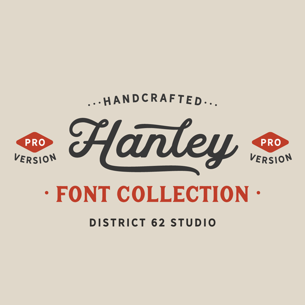 دانلود مجموعه فونت های انگلیسی Hanley