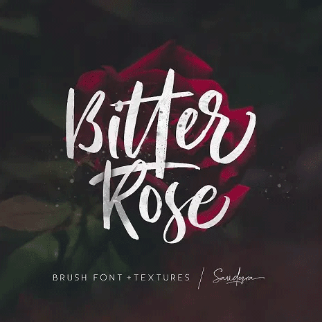 دانلود رایگان فونت انگلیسی Bitter Rose