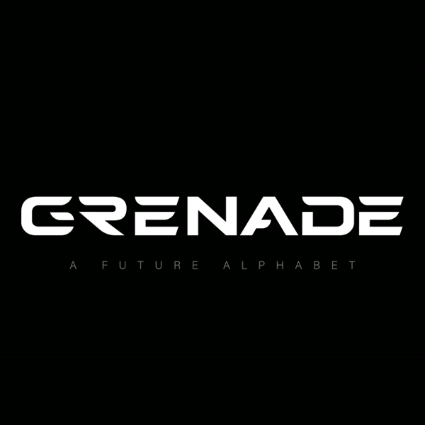 دانلود لایه باز فونت انگلیسی Grenade