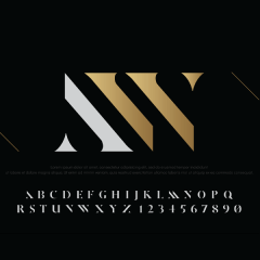 دانلود فونت انگلیسی لایه باز AW Modern