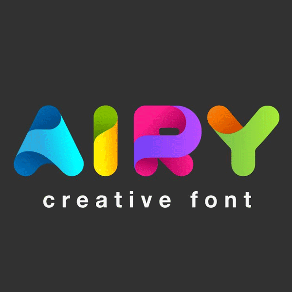 دانلود فونت انگلیسی حرفه ای Airy