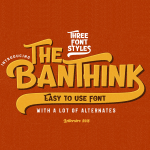 دانلود فونت انگلیسی The Banthink