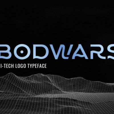 دانلود فونت انگلیسی Bodwars کاملا رایگان