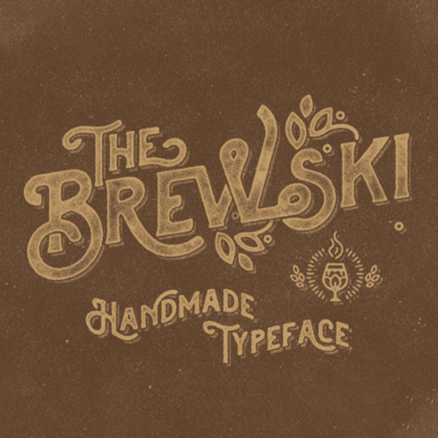 فونت انگلیسی Brewsky