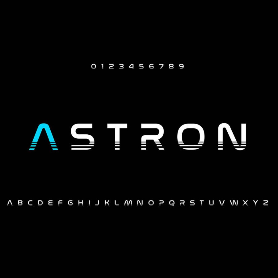 فونت Astron
