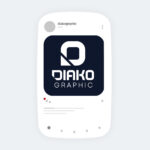 موکاپ پست اینستاگرام مینیمال
