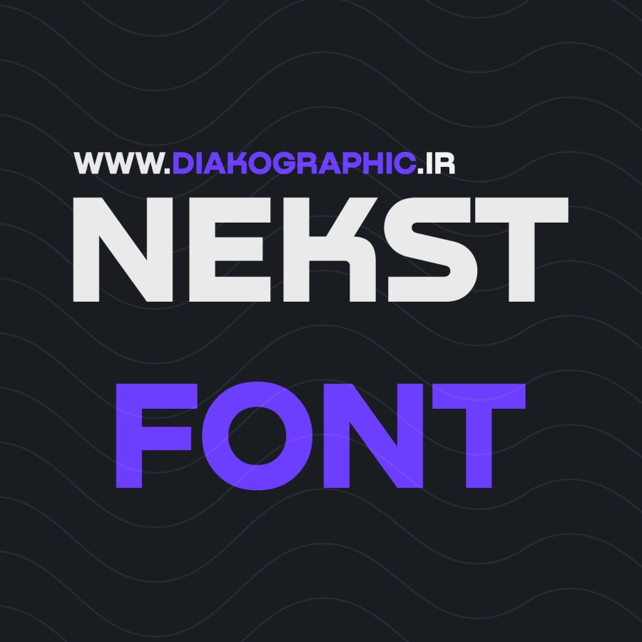 دانلود فونت انگلیسی پریمیوم Nekst