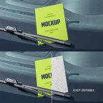 Car Windshield Mockup
