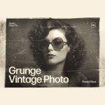 Vintage Grunge Photo Effect