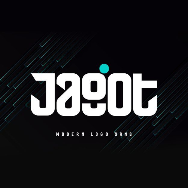 دانلود فونت انگلیسی Jagot Font