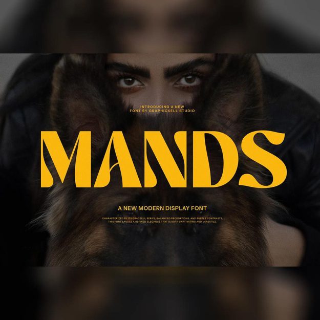 دانلود فونت انگلیسی Mands Font