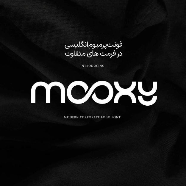 دانلود فونت انگلیسی Mooxy Font