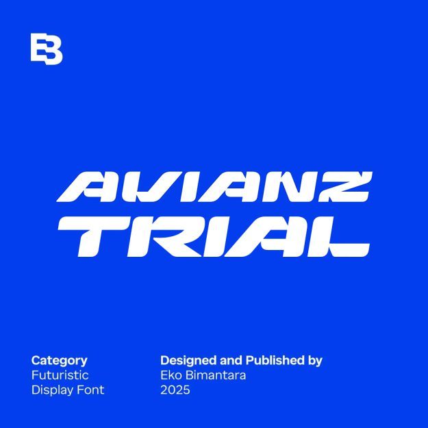 دانلود فونت انگلیسی Avianz Trial Font