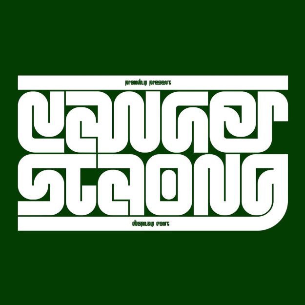دانلود فونت انگلیسی Canger Staong Font