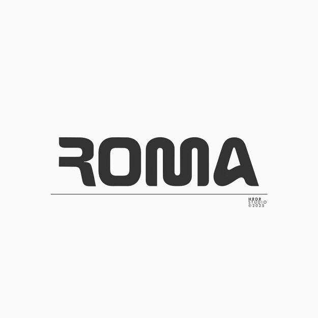 دانلود فونت انگلیسی Roma Font