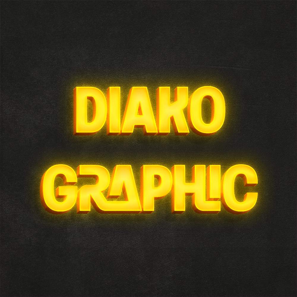 Neon Cinematic Text Effect