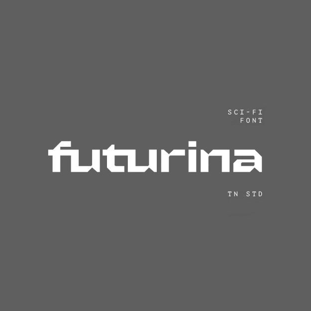 دانلود فونت انگلیسی Futurina Font