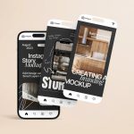 cropped Instagram Story Mockup