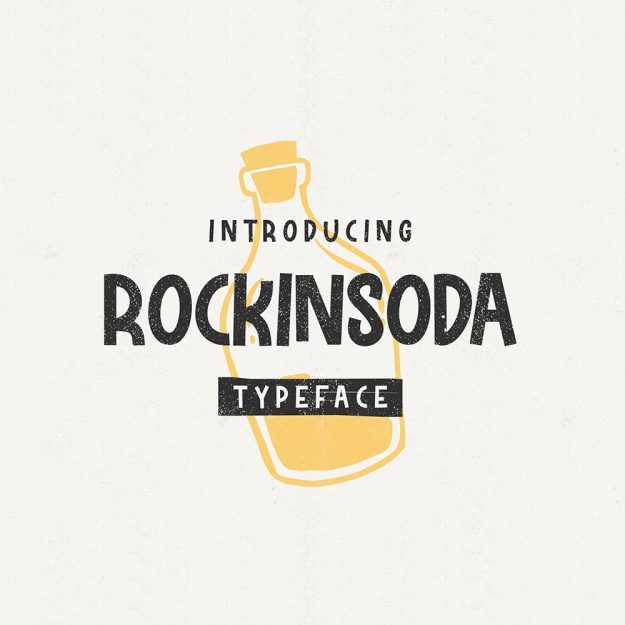 دانلود فونت انگلیسی Rockinsoda Font