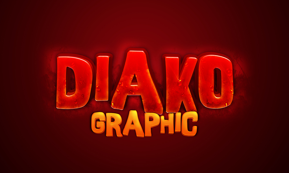 Spicy chicken text effect 1