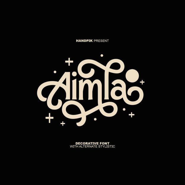 دانلود فونت انگلیسی Aimla Font