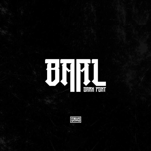 دانلود فونت انگلیسی BA AL Font