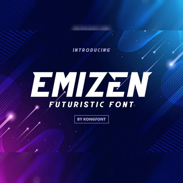 دانلود فونت انگلیسی Emizen Font
