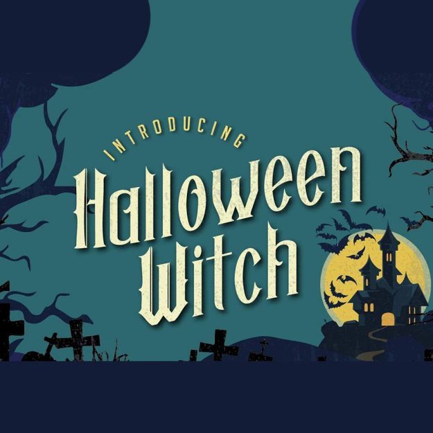 دانلود فونت انگلیسی Halloween Witch Font