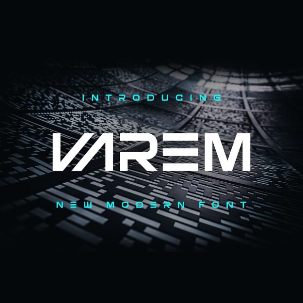 دانلود فونت انگلیسی Varem Font