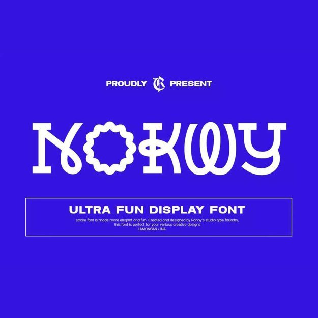 دانلود فونت انگلیسی Nokwy Font