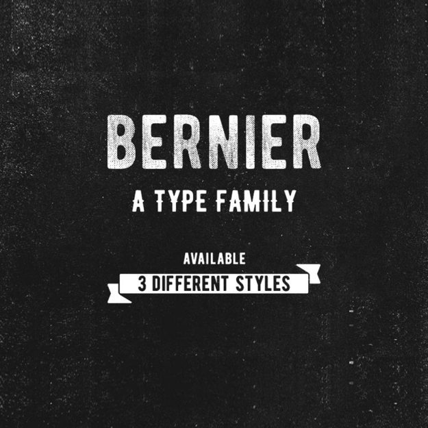 دانلود فونت انگلیسی BERNIER Font