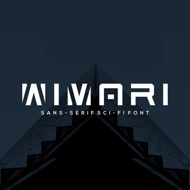 دانلود فونت انگلیسی Wimari Font