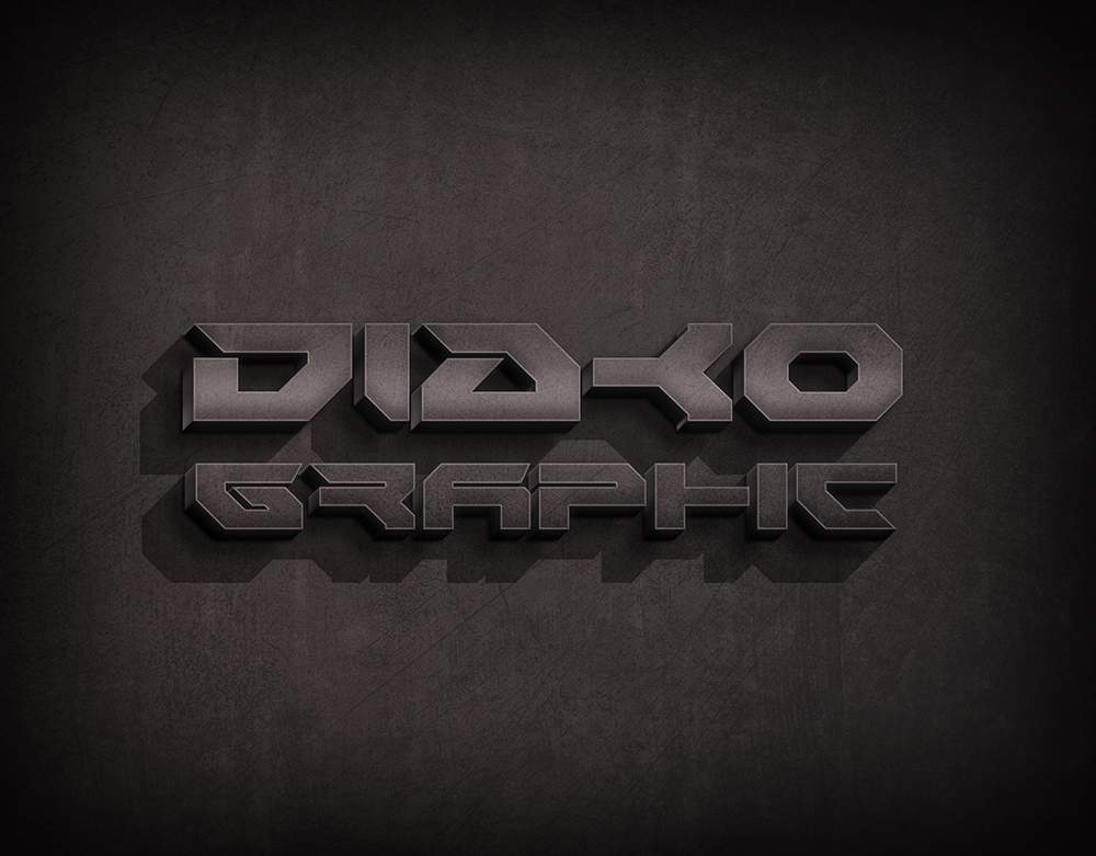 Black Metal Text Effect 1