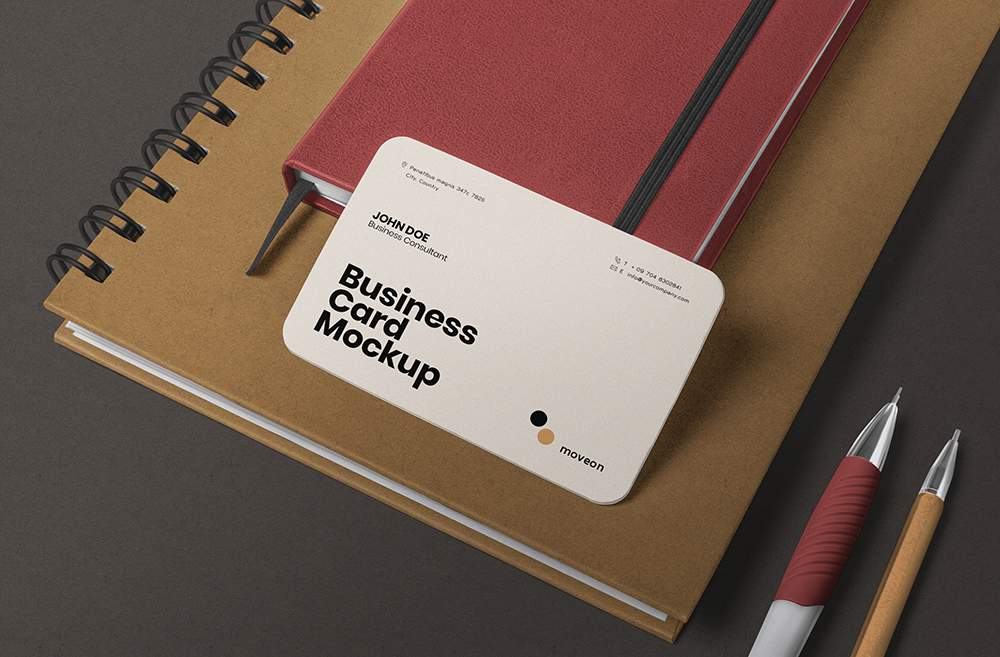 C Visiting Card Mockup