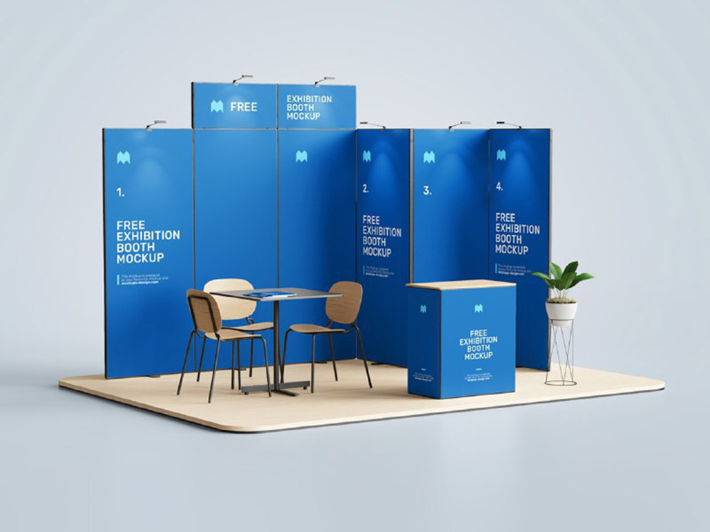 Exhibition Booth Mockup 1