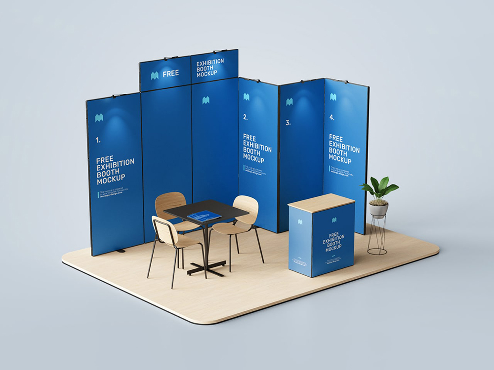 Exhibition Booth Mockup 2
