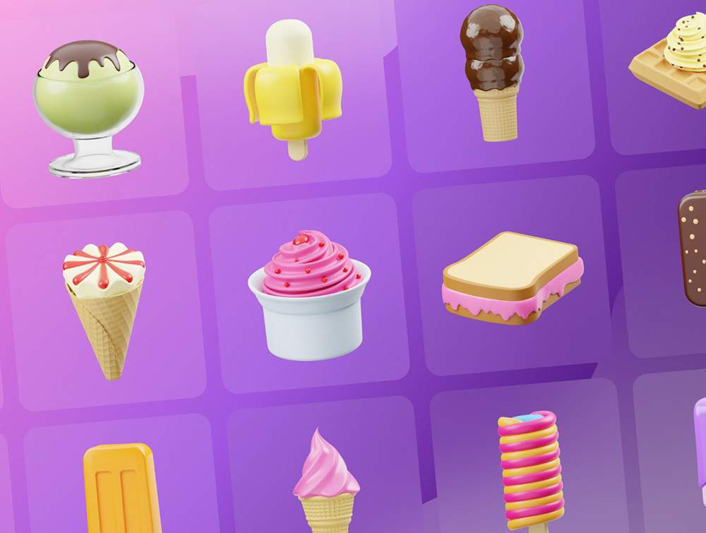 IceCream 3D Icon 2