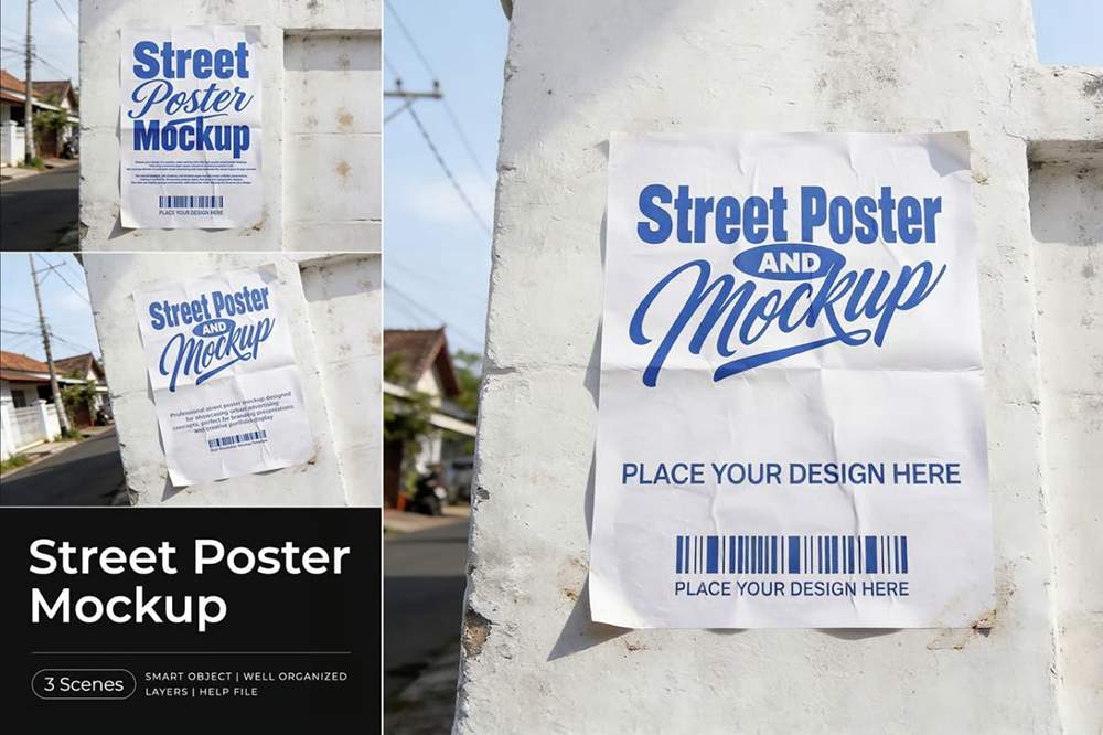Street Poster Mockup 1