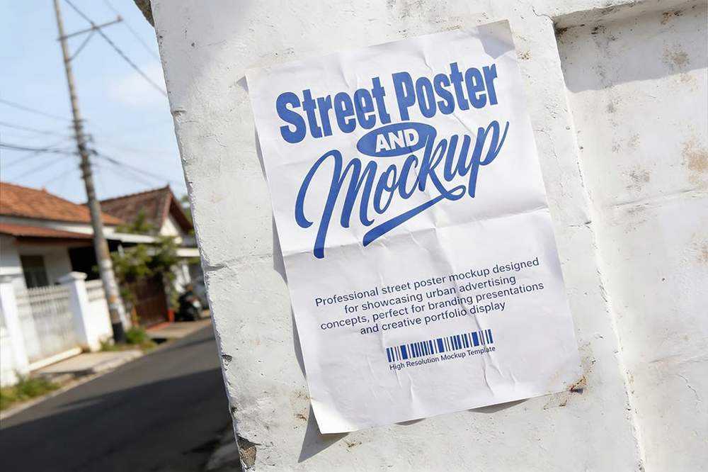 Street Poster Mockup 2