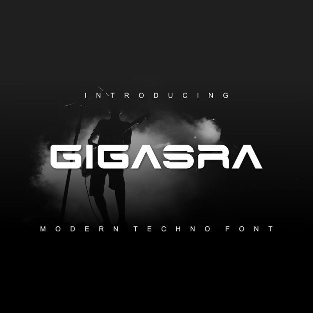 دانلود فونت انگلیسی Gigasra Font