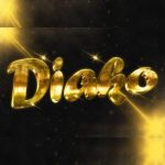 cropped Gold Luxury Text Effect