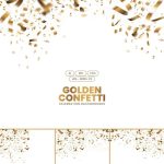 cropped Golden Confetti