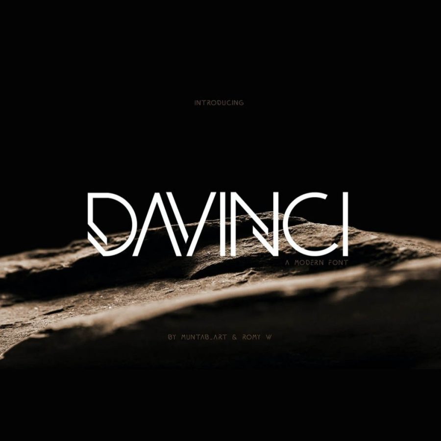 دانلود فونت انگلیسی داوینچی Davinchi Font